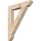 Ekena Millwork Traditional Slat Smooth Bracket, Douglas Fir, 5 1/2"W x 36"D x 44"H BKT06X36X44TRA06SDF - alternate 1